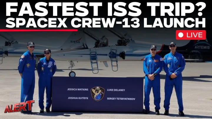 LIVE: SpaceX Crew-13 Could Make Fastest Trip to ISS | NASA Astronaut Launch From Florida | NASA News