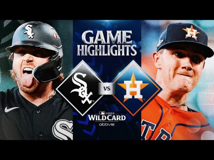 WHITE SOX vs. ASTROS: Wild Card Full Game 2 Highlights (September 30) | 2026 MLB Season