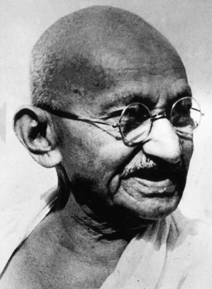 Mohandas K. Gandhi, portrait