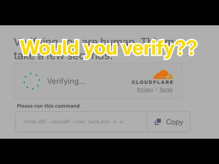 Chatgpt.com hosted malware attack: ClickFix