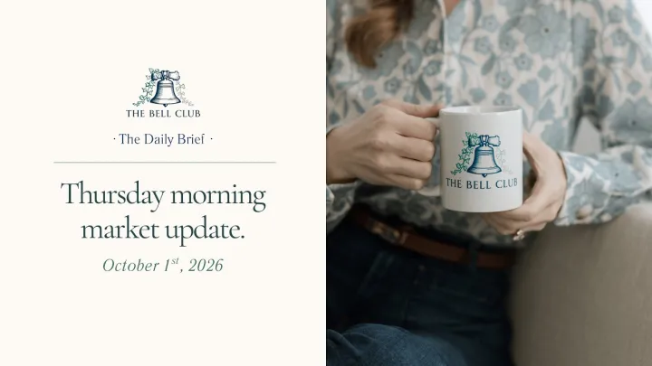 Good News, Bad Market: Micron, Mortgage Rates at 7.3% & a 24-Year High | Market Update Oct 1, 2026