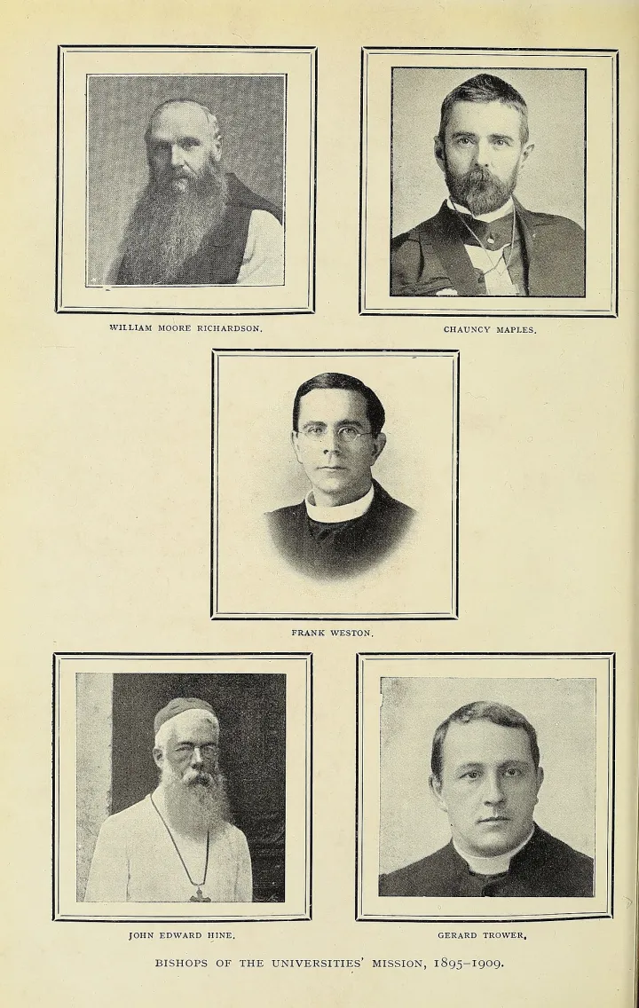 Anderson-Morshead 1909 Bishops 1895-1900 historyofuniver00ande 0320