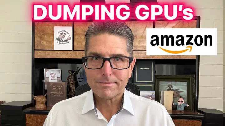 AMAZON DIVESTING $8B OF NVIDIA CHIPS AS JENSEN HUANG WANTS WALL STREET TO BANK AS A NEW ASSET CLASS