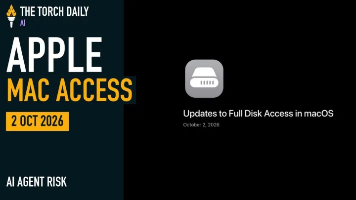 Apple Curbs Mac Access Over AI Agents, Suno Adds Speech, Anthropic's $100M Academy | Oct 2 AI Update