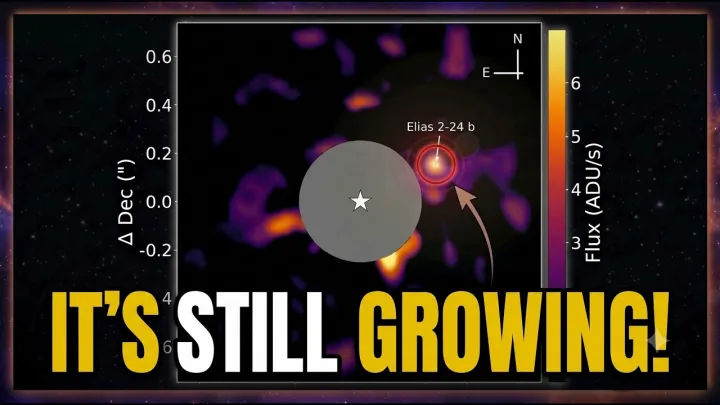 The Youngest Planet Ever Discovered is Still Being Born!