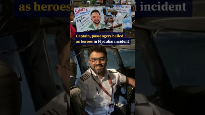 Captain, passengers hailed as heroes in Flydubai incident