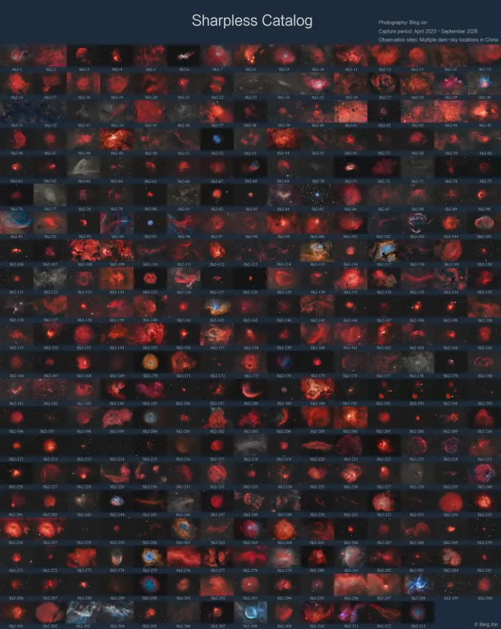sharpless catalog, NASA