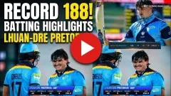 Lhuan-dre Pretorius 188 Runs Highlights & New T20 World Record | 79 Balls, 13 Sixes