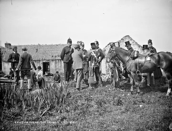 Eviction scene, The Council (5691333973)