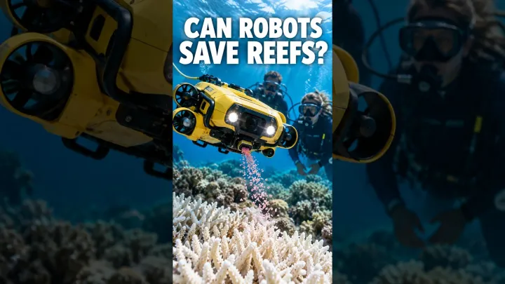Could Underwater Robots Help Heal Dying Coral Reefs?