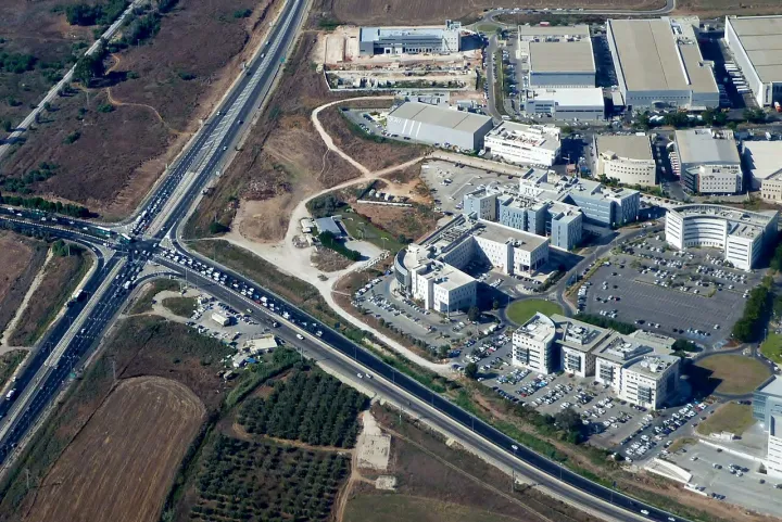 Israel AirportCity FromAir