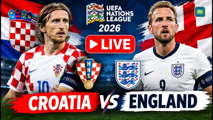 🔴CROATIA vs ENGLAND Football LIVE: Kane, Bellingham & Modrić | Nations League 2026 | CRO vs ENG LIVE