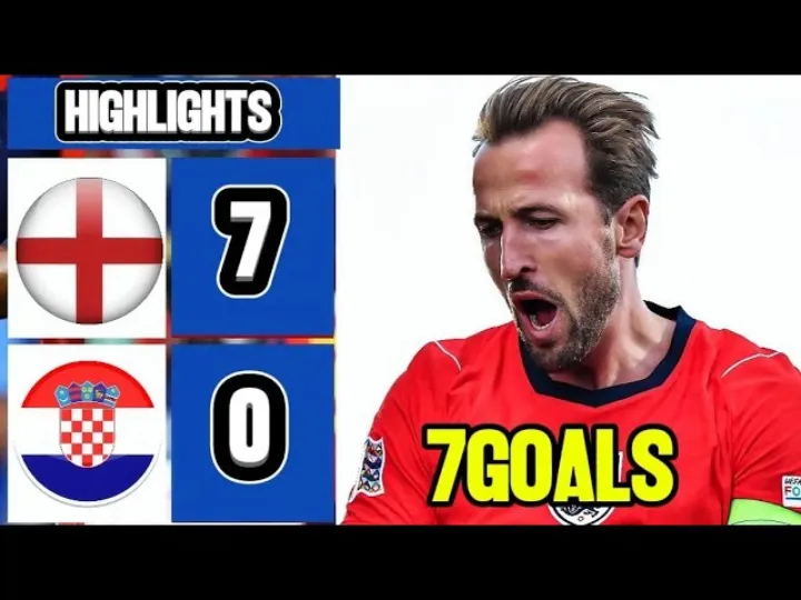 England vs Croatia 7-0 Highlights| Nation League 2026/27 | Harry Kane Brace Goal🤯