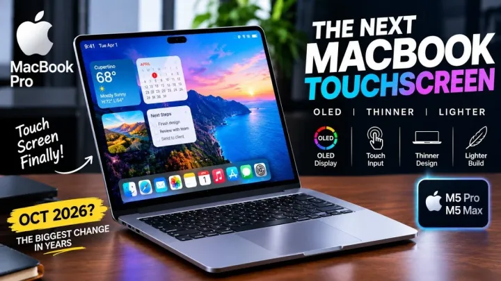 Apple’s First Touchscreen MacBook Pro Is Coming?! OLED + Thinner Design