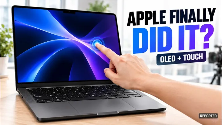 Touchscreen OLED MacBook Pro Is Coming — Apple’s Biggest Laptop Upgrade Yet?