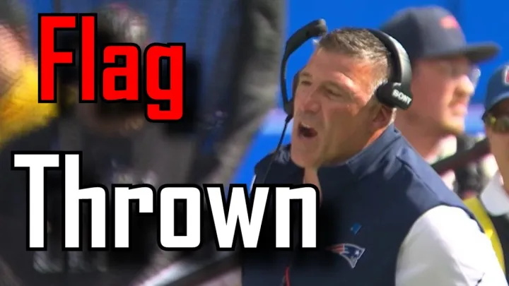 Mike Vrabel called for a penalty | New England Patriots Vs Buffalo Bills