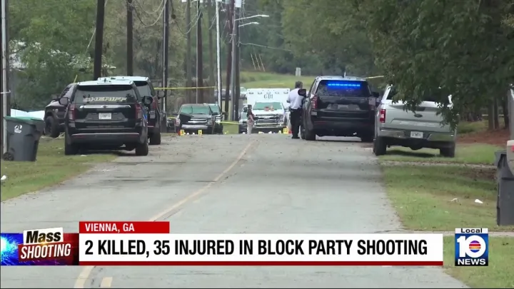 2 killed, 35 injured in mass shooting in Georgia
