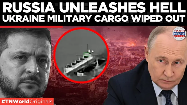 RUSSIA STRIKES: Geran-4 Drones Hit Four Ukrainian-Linked Cargo Ships!