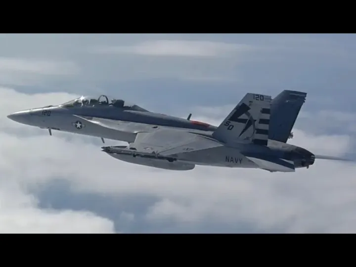 U.S. Navy Successfully Tests New Blackbeard Hypersonic Strike Missile on F/A-18 Super Hornet