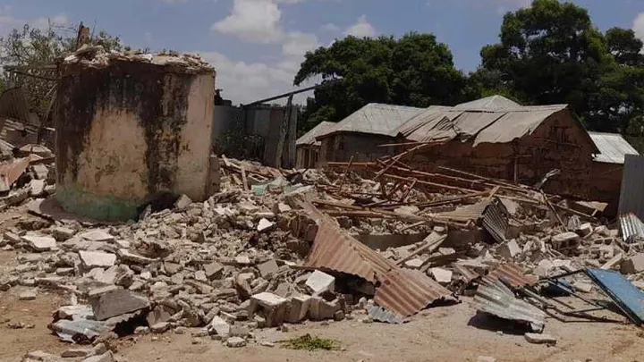 Aftermath of Turkish Drone Strike in Baghdad, Somalia