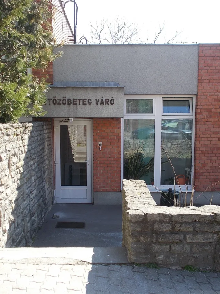 Waiting place for infected patients, 2021 Baross Gábor-telep