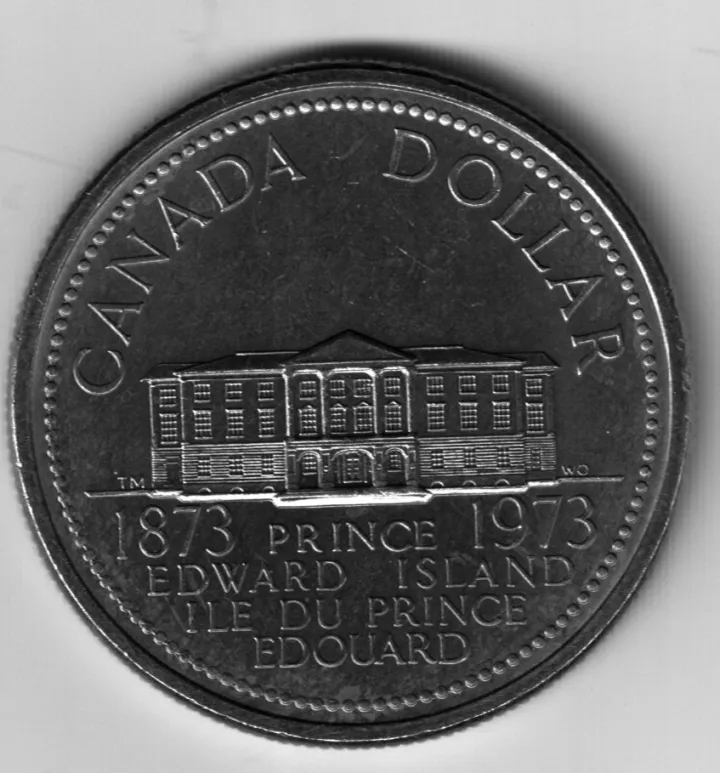 1973 Canadian nickel dollar