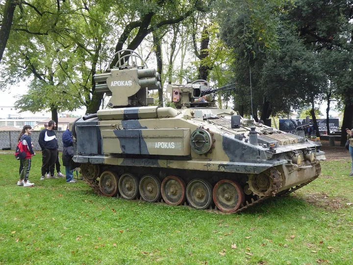 Lucca Comics 2019 - Carro armato Call of Duty