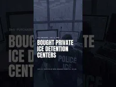 Bought private ICE detention centers · Rolling Back Trump #Shorts