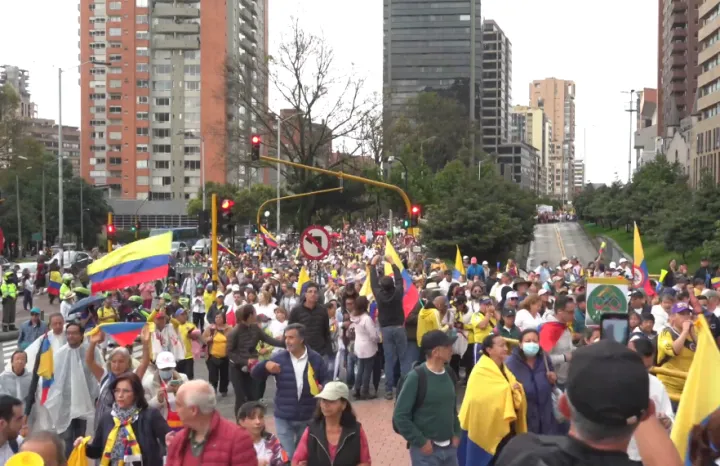 2024 protests in Colombia (VOA media)