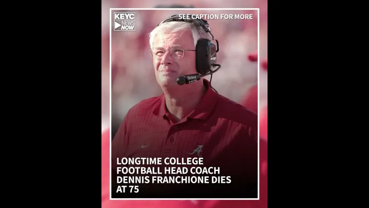 Longtime college football head coach Dennis Franchione dies at 75