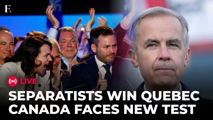 LIVE: ‘Big Test For Canada PM Carney’ | Parti Quebecois Holds Rally After Projected Win In Quebec
