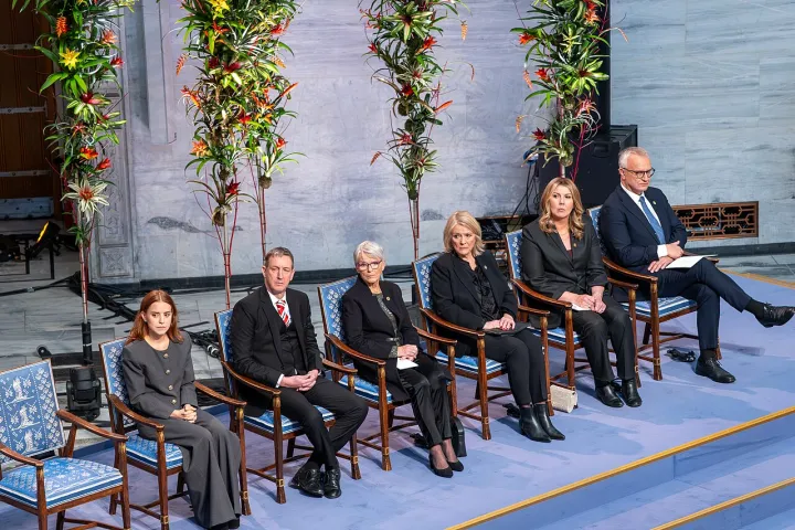 Nobel Peace Prize comittee-Nobel Peace Prize ceremony 2025-4