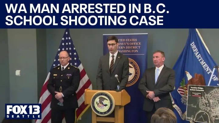Bellingham, WA man arrested for helping B.C., Canada school shooter | FOX 13 Seattle
