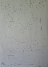 Amoris Laetitia 2021, Bleistift auf Papier 30x21