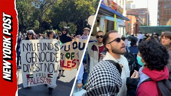 Anti-Israel Protests Break Out In NYC On Oct. 7 Anniversary