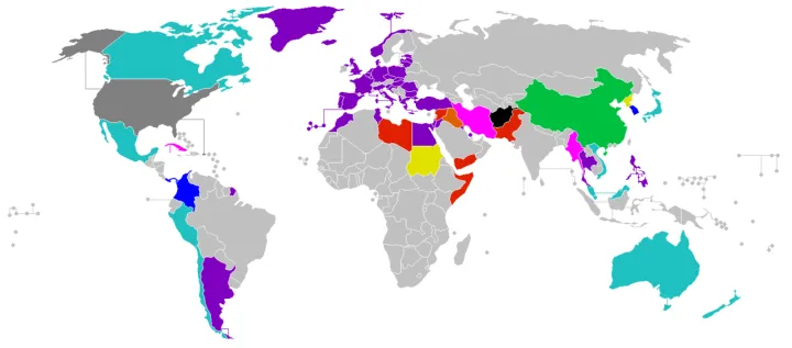 Obama international agreements and air strikes