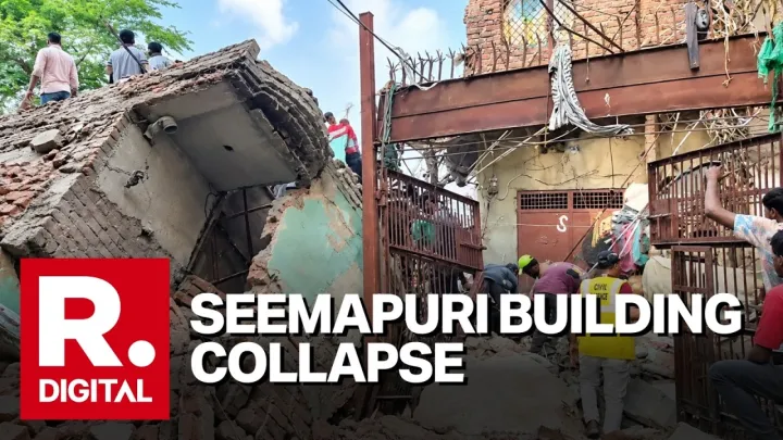 Delhi Building Collapse: Several Feared Trapped In Seemapuri | Rescue Operation Underway