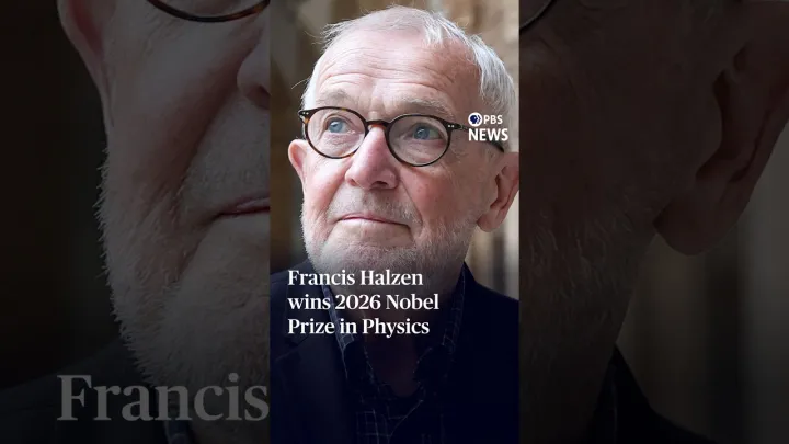 Francis Halzen wins 2026 Nobel Prize in Physics