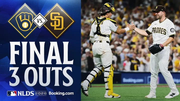 FINAL 3 OUTS: Michael King shuts the door on a DRAMATIC Padres win in Game 3 of the NLDS! 👑