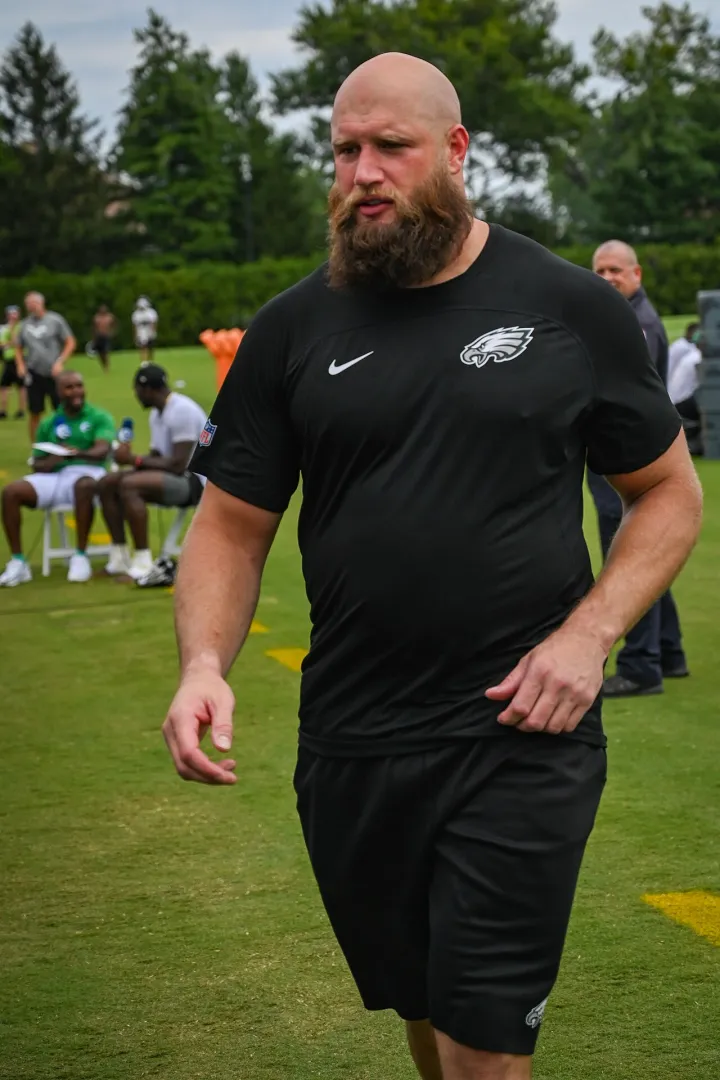 Lane Johnson Training Camp 2025