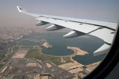 Qatar, Aerial view of Doha, Qatar