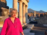 Kate Lister in Pompeii