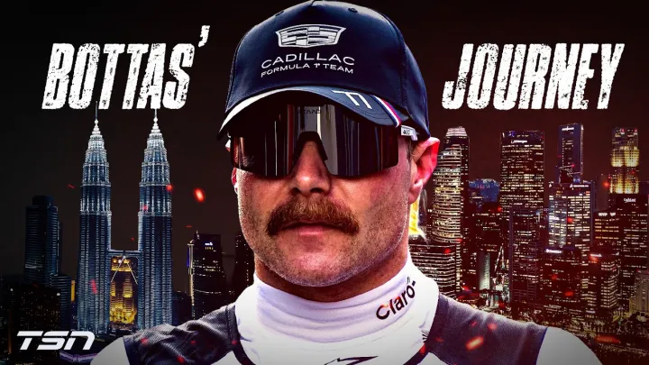 From Malaysia to Singapore, Bottas' epic journey on his bicycle