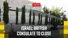 Israel announces closure of British consulate