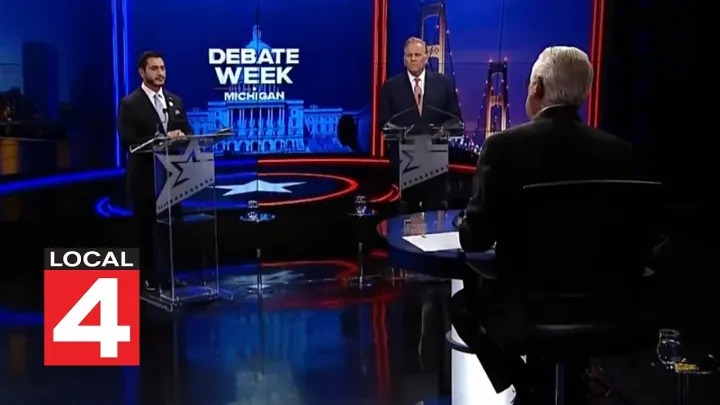 El-Sayed, Rogers trade barbs over Iran war, gas prices in Michigan Senate debate