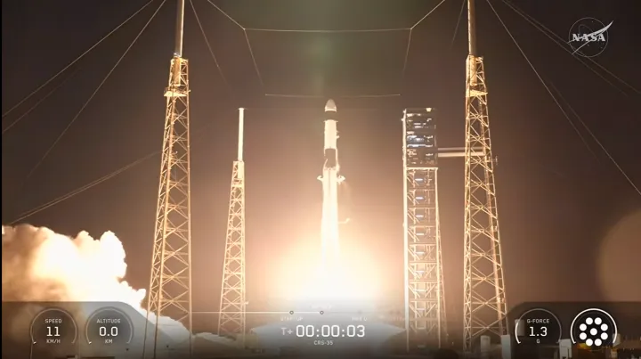 nasa spacex 35th commercial resupply services launch, NASA