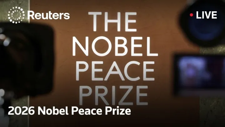 LIVE: Nobel Peace Prize announced