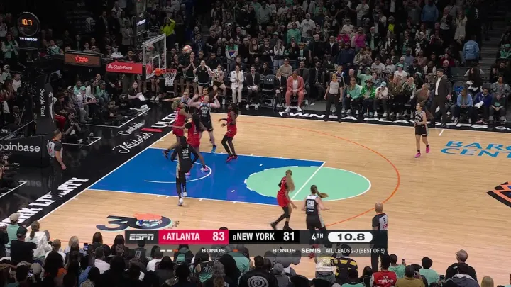 ATLANTA DREAM SWEEP NEW YORK LIBERTY & ADVANCE TO WNBA FINALS - Game Highlights
