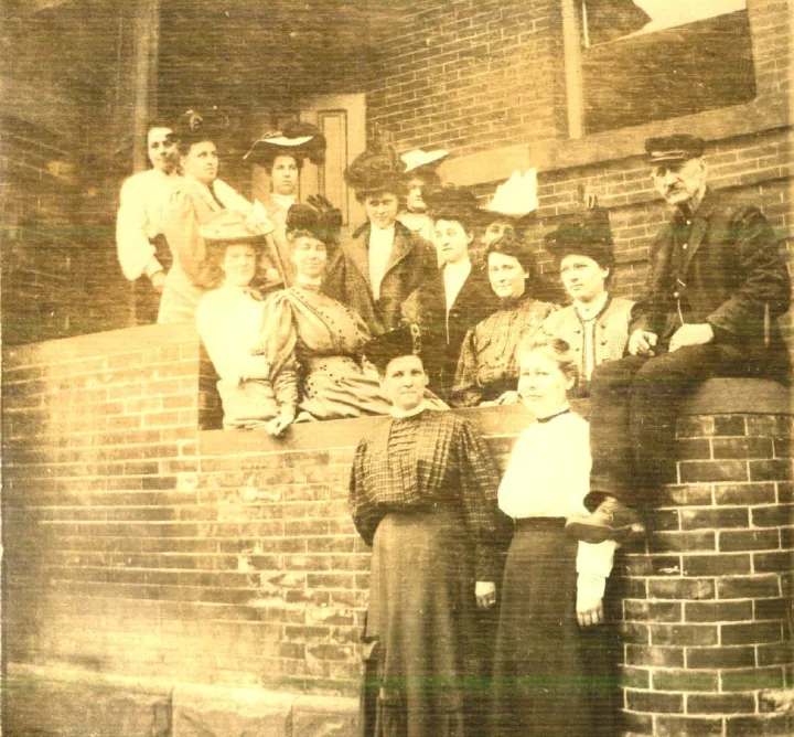 Indiana School Staff Members, Toledo, Ohio (approximately 1907) - DPLA - 1216bedfc5c5f07b620695eaaa89f8e8