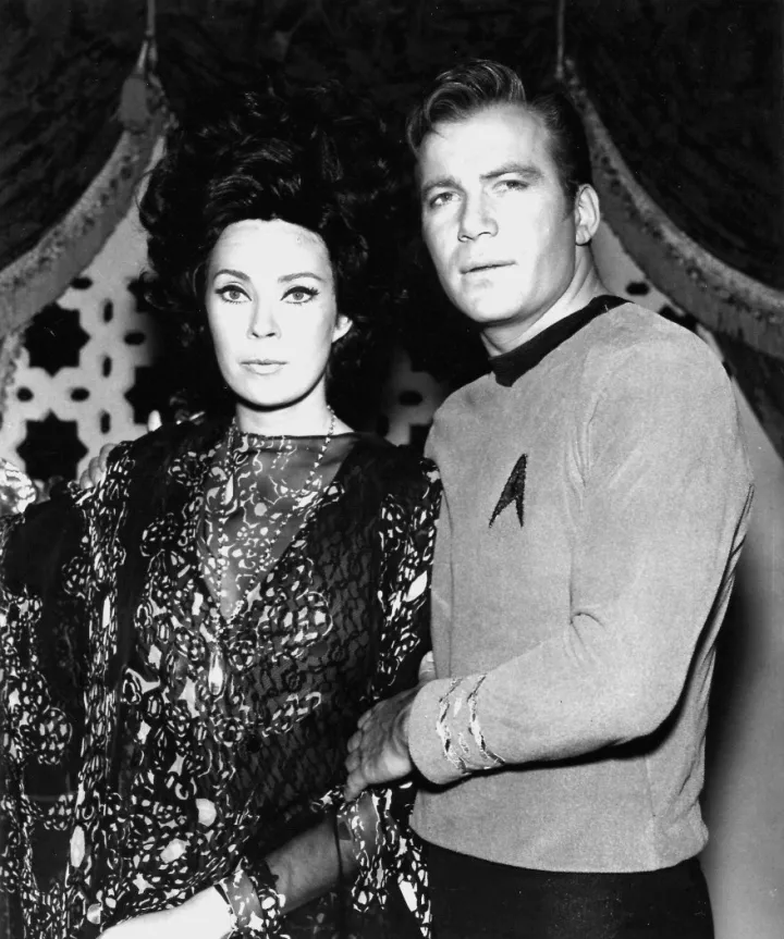Antoinette Bower William Shatner Star Trek 1967
